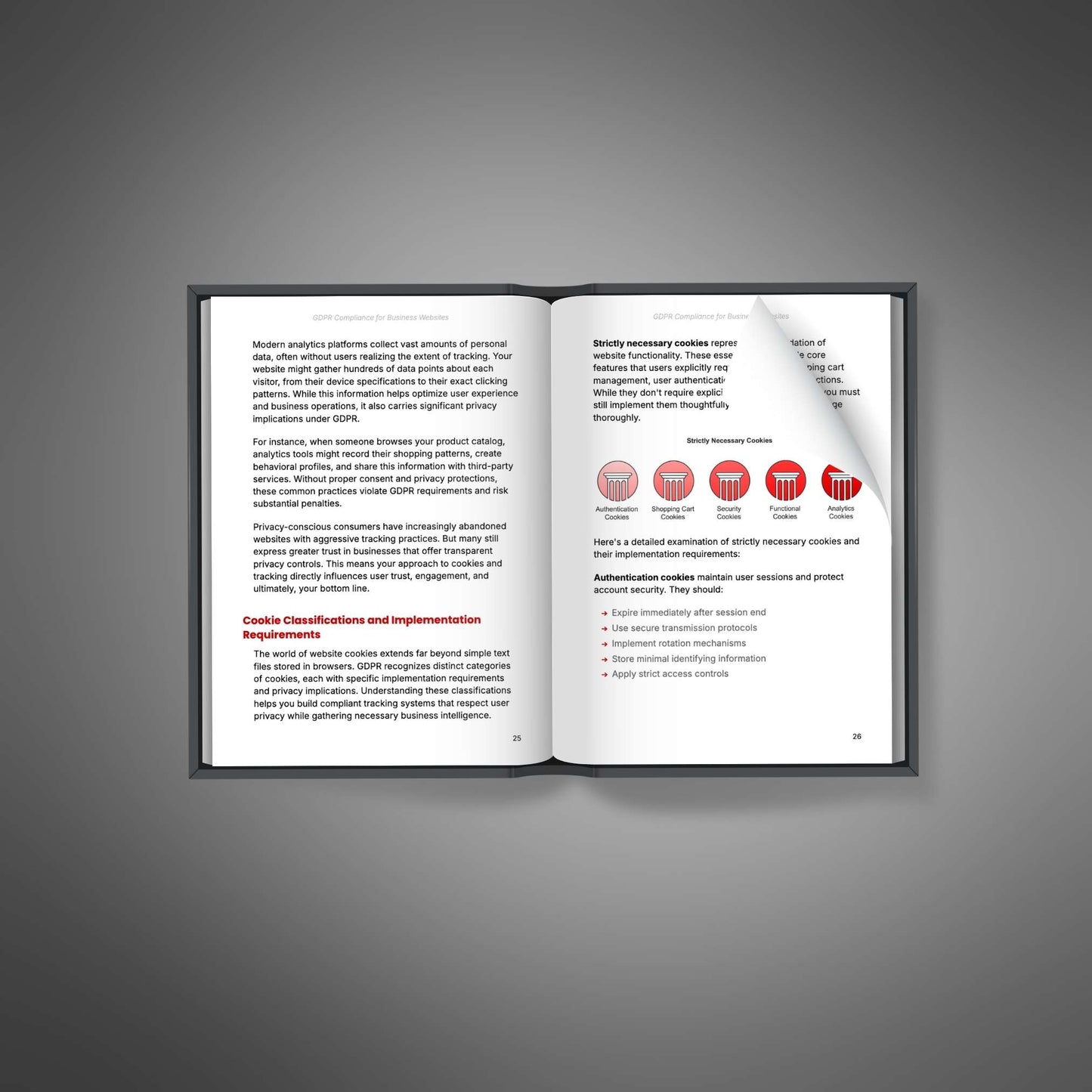 GDPR Compliance for Business Websites - Ebook
